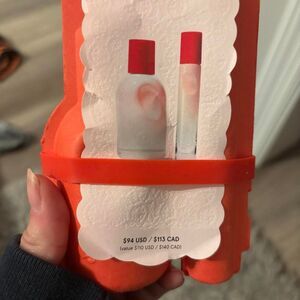 Glossier Red and Orange Makeup